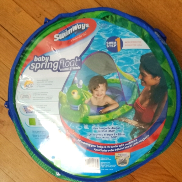 SwimWays Other - SwimWays Baby Springfloat Animal Friends Dragon